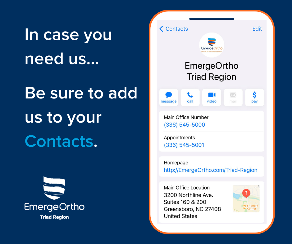 Triad Region: Looking for Our Contact Info? Click Here