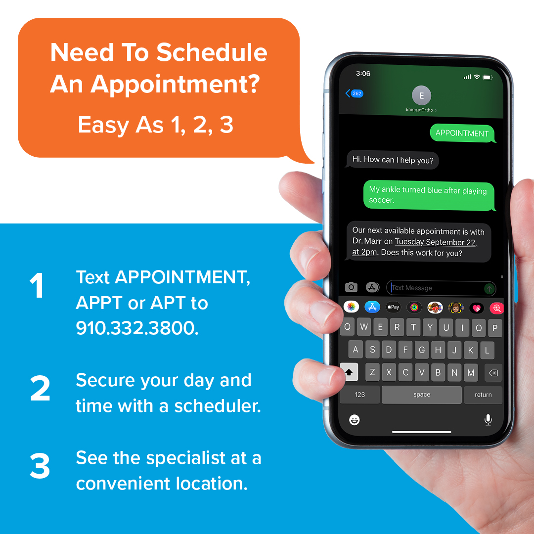 Need To Schedule An Appointment? Easy As 1,2,3