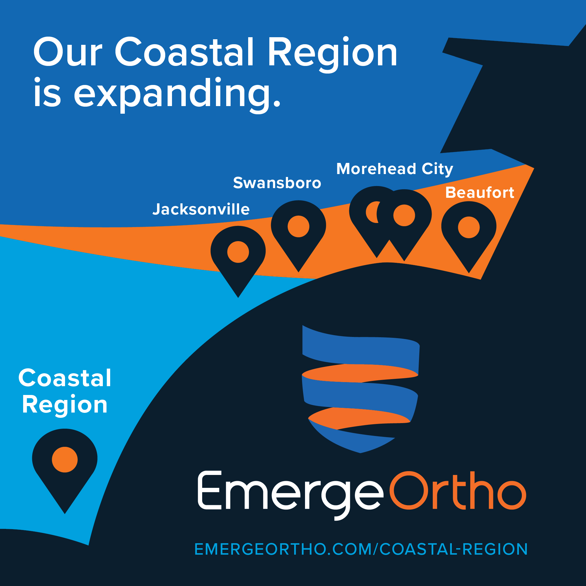 EmergeOrtho Coastal Region Adds Eight Experienced Physicians in Carteret and Onslow Counties