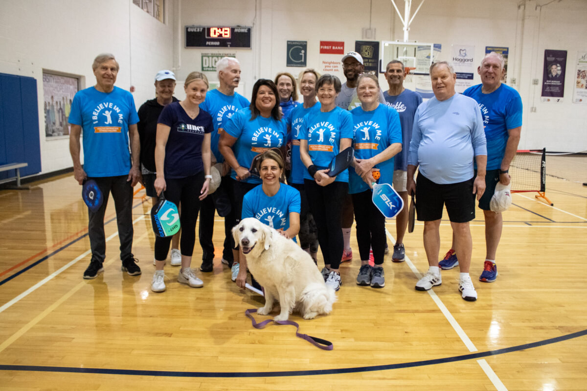 YMCA Parkinson's Exercise Group at Pickleball for All.