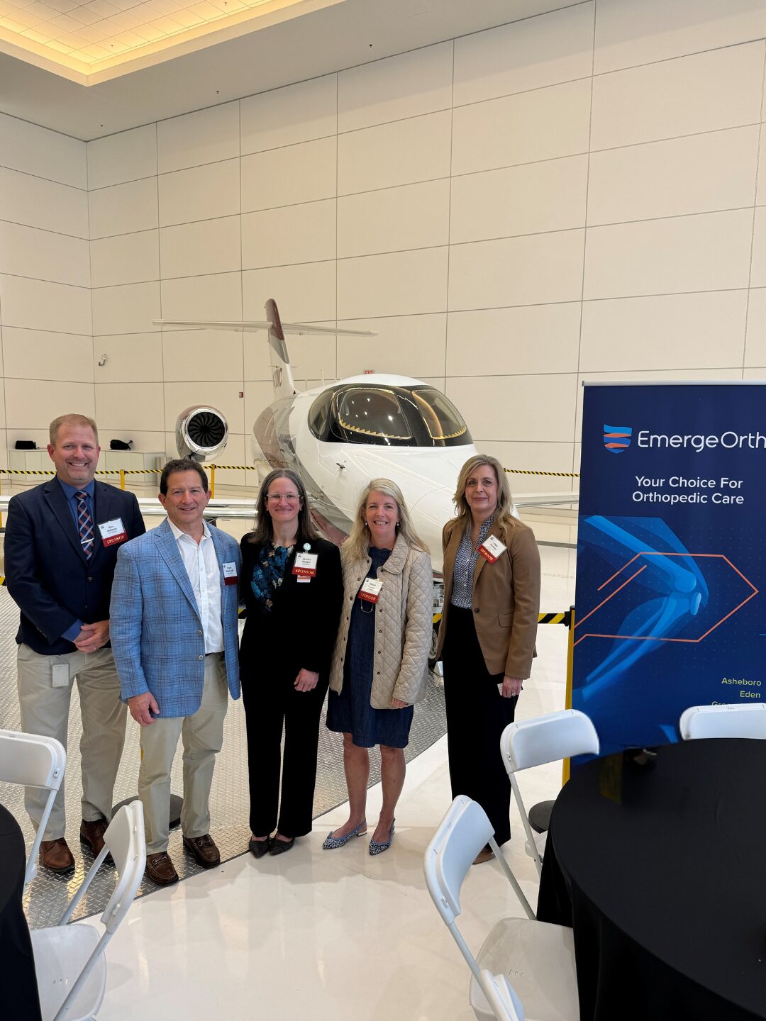 EmergeOrtho Supports Aviation & Aerospace Industry in Greensboro